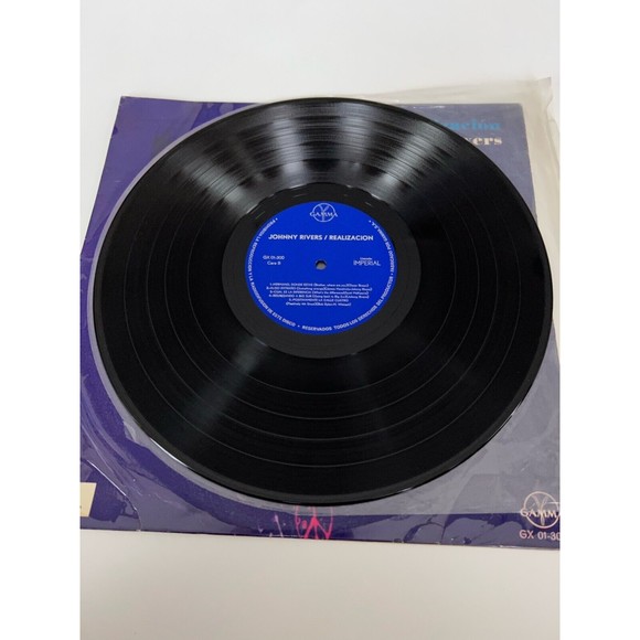 Johnny Rivers Realización 1968 LP Gamma GX 01-300 Import Mexico VG+ - Picture 5 of 8